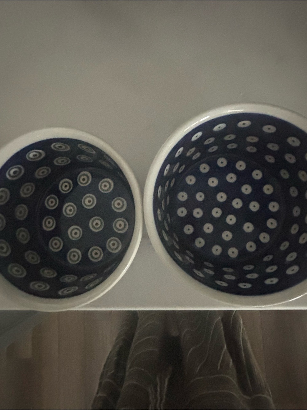 2 new Booeslawiec bowls polish pottery pristine